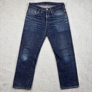 Warehouse & Co. Jeans Mens 28x26 Blue Selvedge Japanese Denim Faded READ*